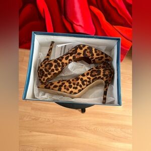 Leopard Print Stiletto Heels